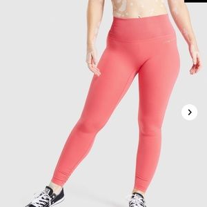 Whitney Simmons x Gymshark V2 leggings cyber red
